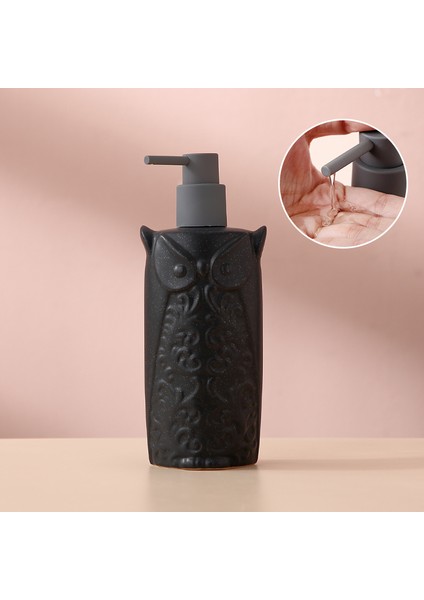 Çoklu Stil Diğer Iskandinav Banyo Aksesuarları Yaratıcı Hayvan Şekilli Seramik Köpük Pompa Şişeleri Köpük Sabunluk Şampuan Duş Jeli Şişesi (Yurt Dışından)