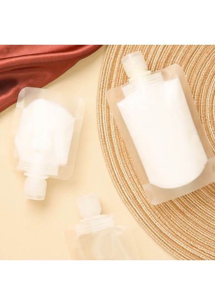 30 ml Tarzı 15 Adet Seyahat Doldurulabilir Kapaklı Ambalaj Çantası, Boş Sıkma Plastik Stand Up Emzik Kese Losyon Şampuan Için 30ML 50ML 100ML (Yurt Dışından) indirimleri