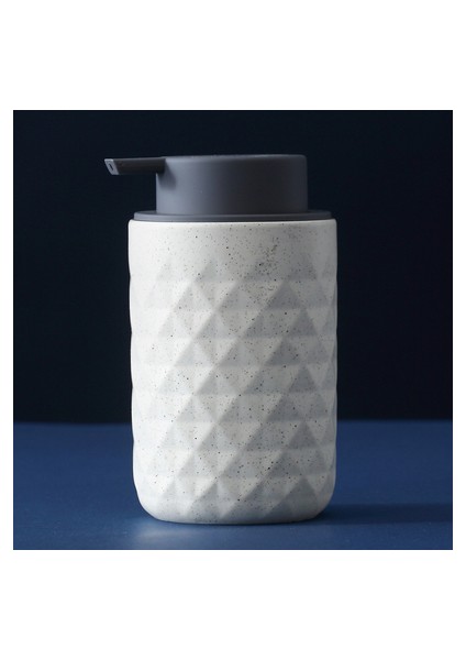 No.15 Tarzı 400 ml Seramik Iskandinav Köpük Losyon Şişesi Banyo Duş Jeli Şişe Sabunluk El Temizleyici Şişe (Yurt Dışından)