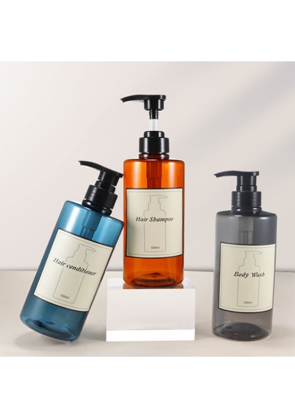 Turuncu Tarzı 500 ml ml Şampuan Şişeleri Sıvı Sabunluk Boş Pres Tipi Şişe Vücut Yıkama Losyonu Şişesi Taşınabilir Banyo Aksesuarları (Yurt Dışından) modelleri