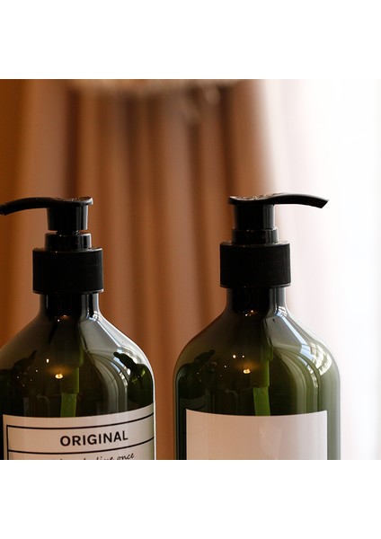 C Tarzı 500 ml ml Plastik Banyo Şampuanı Saklama Şişesi Yeşil Sıvı Iskandinav Losyon Atomize Sprey Saklama Şişesi Seyahat Organizatör Dekor (Yurt Dışından) fırsatları