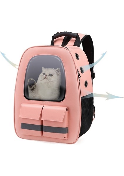 Dışarı Çıkmak Için Taşınabilir Nefes Alabilen Güvenlik Yansıtıcı Şerit Evcil Hayvan Çantası Kedi Çantası Sırt Çantası (Yurt Dışından) fiyatları