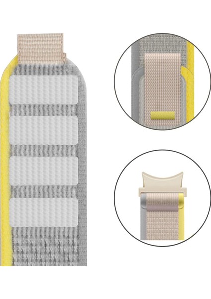 Galaxy Watch 6 40-44MM - Watch 6 Classic 43-47MM Uyumlu Kavisli Tasarım Trail Saat Kordonu fiyatları