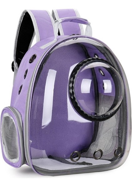 24 Güneş Koruyucu Işık Geçirmez Şeffaf Uzay Kapsülü Kedi Çantası Astronot Pencere Taşınabilir Seyahat Nefes Evcil Hayvan Taşıyıcı Köpek Kedi Sırt Çantası (Yurt Dışından)