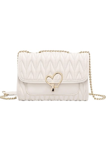 Zincirli Omuz Küçük Kare Çanta (Yurt Dışından)