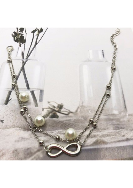 AK22Y0000 Bohemian Kalp Infinity Halhal Bilezik Seti Earl Kabuk Yunus Kadın Bilezik Halhal Moda Yalınayak Zincir Takı (Yurt Dışından) fiyatları