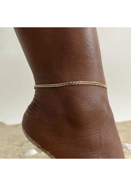 JC-131G Paslanmaz Çelik Çift Katmanlı Içi Boş Kalp Yılan Düz Ayak Zincir Halhal Plaj Aksesuarları Kız Parti Yaz Için Hiçbir Solmaya Halhal (Yurt Dışından) indirimleri