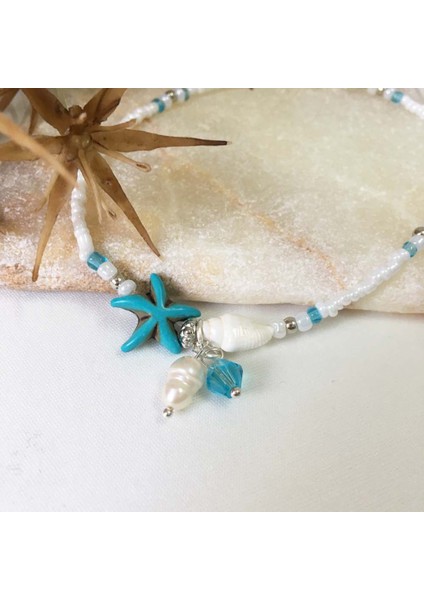 Yapay Elmas Moda Bohemian Starfell Kabuklu Taş Boncuklu Kadın Yaz Bilezik Halhal Plaj Takı Kızlar Yalınayak Bacak Zinciri Jewelr (Yurt Dışından) fırsatları