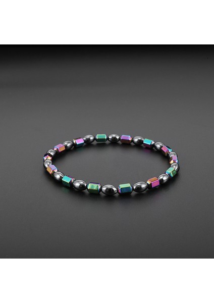 AK22Y0025 Kore Kişilik Mıknatıs Ayak Zinciri Renkli Boncuklu Halhal Kadın Erkek Için Sağlıklı Manyetik Terapi Parti Doğum Günü Hediyesi Aile Için (Yurt Dışından) modelleri