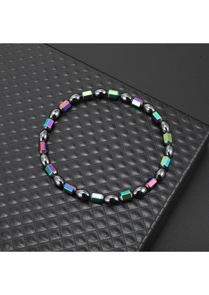 AK22Y0025 Kore Kişilik Mıknatıs Ayak Zinciri Renkli Boncuklu Halhal Kadın Erkek Için Sağlıklı Manyetik Terapi Parti Doğum Günü Hediyesi Aile Için (Yurt Dışından) fırsatları
