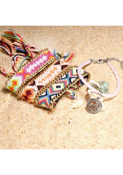 No.11 Boyutu Ay Kız Kol Halhal Kadınlar Için Bohem Kristal Boncuk El Yapımı Halhal Bilezikler Kadın Plaj Ayak Takısı (Yurt Dışından) fırsatları