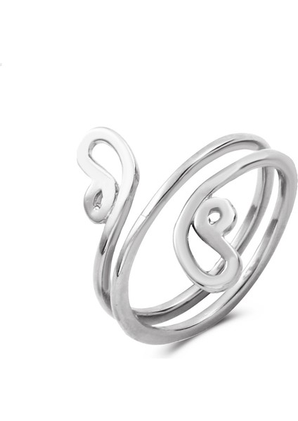 No.4 Boyutu Vintage Içi Boş Oyma Yıldız Ay Ayak Baş Parmağı Yüzüğü Bohemian Ayarlanabilir Açık Halka Bohemian Plaj Kadın Ayak Halkası Takı Hediye (Yurt Dışından)