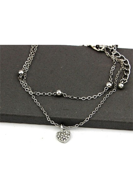 LS012 Boho Ilk Halhal Kalp Infinity Ayak Bileği Bilezik Bacak Zinciri Yıldız Halhal Kadınlar Için Ayak Bileği Plaj Ayak Takısı (Yurt Dışından)
