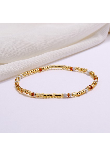 No.7 Boyutu Bohemia Boncuk Ayak Bileği Bilezik Göbek Takısı Yaz El Yapımı Plaj Halhal Kadınlar Için Bel Zinciri Ayak Zinciri Kız Çocuk Aksesuarları Hediyeler (Yurt Dışından)