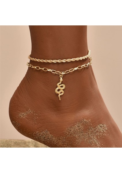 NO.50313 Boyutu Wukalo Bohemia Altın Renk Zincir Ayak Bileği Bilezik Bacak Ayak Takı Boho Ananas Yıldız Charm Halhal Seti Kadın Aksesuarları (Yurt Dışından) indirimleri