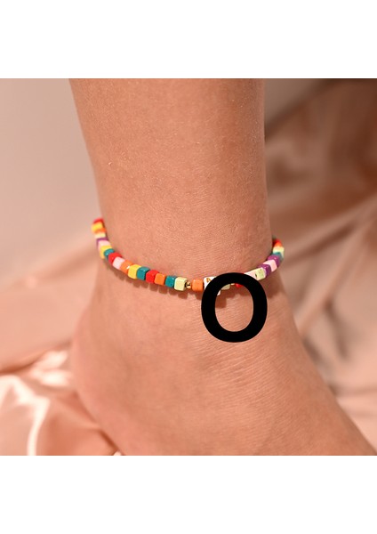 Ö Renkli Ilk Halhal Bilezik Kadınlar Için Bacak Üzerinde Moda Ayarlanabilir Kadın Halhal Yalınayak Bacak Zinciri Plaj Takı (Yurt Dışından)