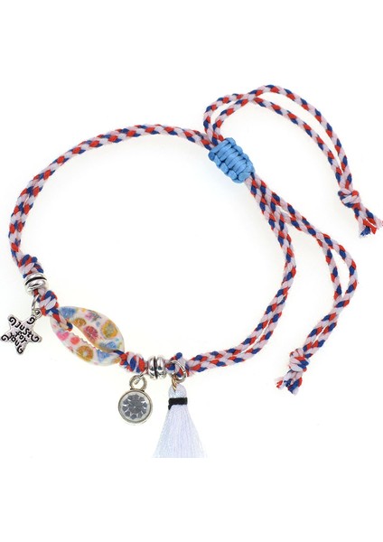 Pembe Wellmore Bohemia Halhal Kadınlar Için El Yapımı Renkli Kabuk Halhal Charm Bilezik Kadın Ayak Takısı (Yurt Dışından) indirimleri