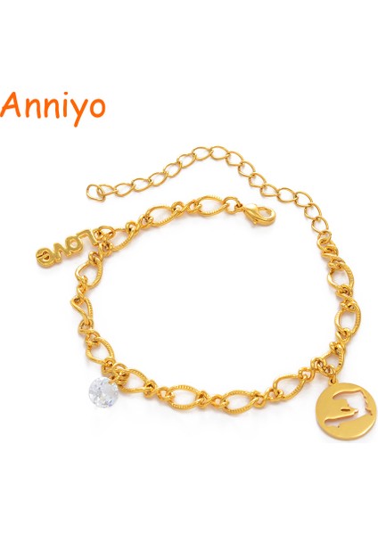 B Anniyo Uzunluğu 20CM + 10CM, Haiti Haritası Halhal Altın Renk Ayak Zinciri Takı Ayiti Et Haritalar # (Yurt Dışından) fiyatları