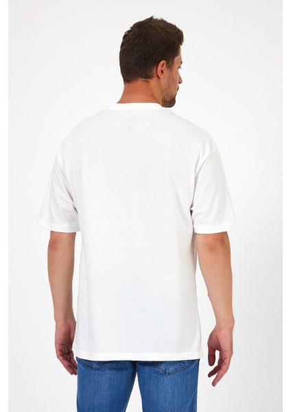 Erkek Bisiklet Yaka Hawaıı Baskılı T-shirt 7021 fırsatları