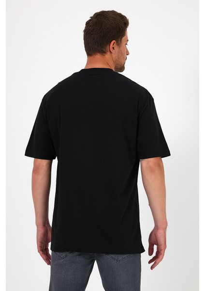 Erkek Bisiklet Yaka Hawaıı Baskılı T-shirt 7021 fırsatları