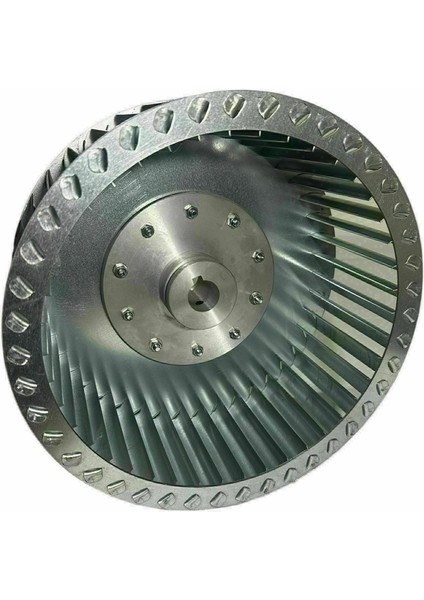 Çap 280 Boy 102 Delik 28 mm Sağ Yön Radyal Fan Pervanesi