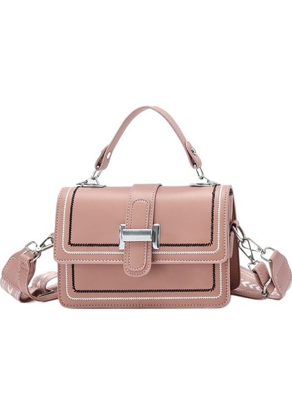 Şık Tek Omuzlu Küçük Kare Çanta (Yurt Dışından)