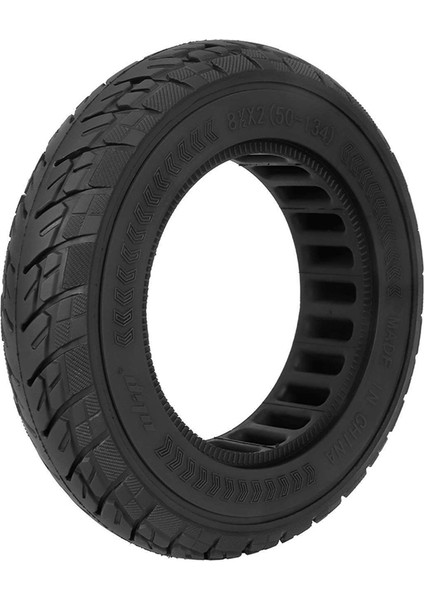 Vsett 9 9+ Zero Scooter Aşınmaya Dayanıklı Delinmeye Dayanıklı Parçalar Siyah Için 8.5 Inç 8.5x2 Off-Road Katı Lastik (Yurt Dışından)