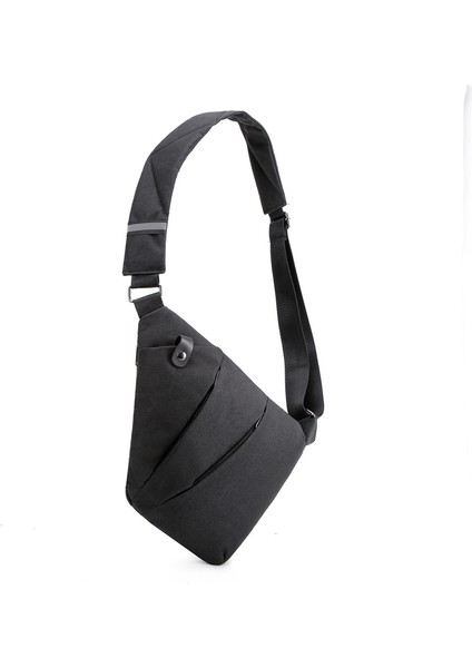 Basit ve Şık Göğüs Çantası, Erkek Bel Çantası Saklama Çantası, Kişiselleştirilmiş Omuz Çantası, Crossbody Seyahat Çantası (Yurt Dışından)