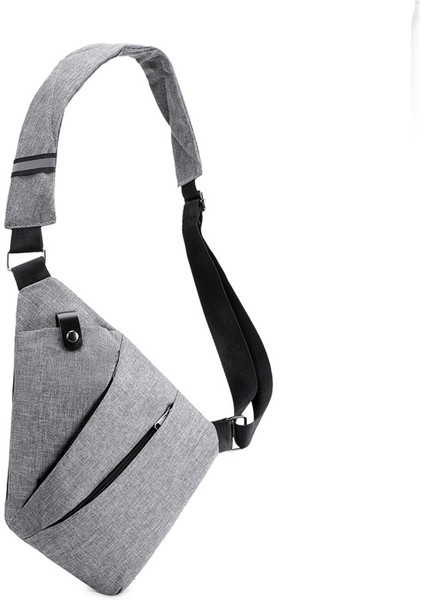 Basit ve Şık Göğüs Çantası, Erkek Bel Çantası Saklama Çantası, Kişiselleştirilmiş Omuz Çantası, Crossbody Seyahat Çantası (Yurt Dışından)