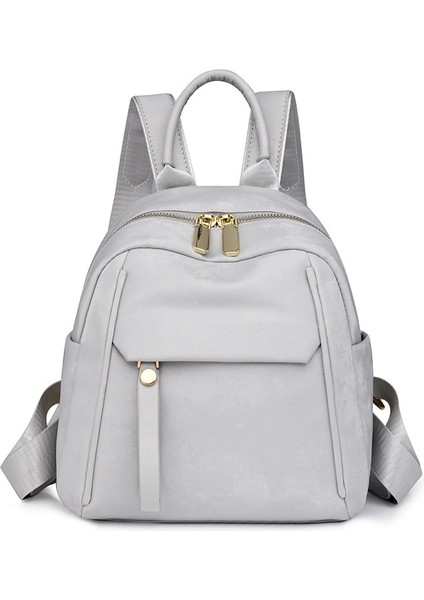 2024 Yeni Kore Tarzı Yumuşak Kadın Sırt Çantası Moda Edebi Seyahat Küçük Sırt Çantası (Yurt Dışından)