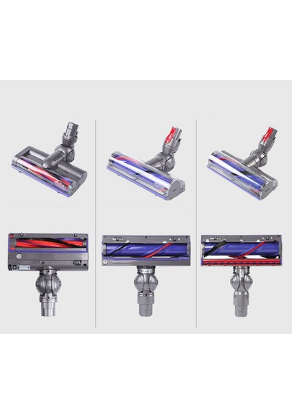 Elektrikli Süpürge Için V6V7V8V10V11 Her Iki Tarafta Doğrudan Tahrikli Emme Kafası Transfer Arayüzü Kapağı 100W,ЗАПАСНЫЕ Части Пылесоса (Yurt Dışından)