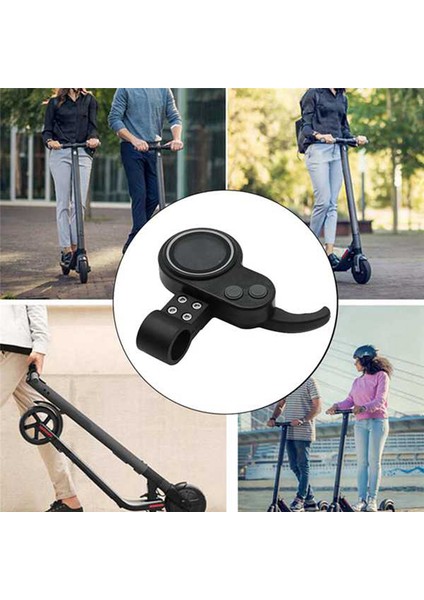 Elektrikli Scooter Aksesuarları Için 36V 48V 52V 60V Evrensel Kontrol Paneli Ölçer (Yuvarlak Kafa 6pin) (Yurt Dışından)