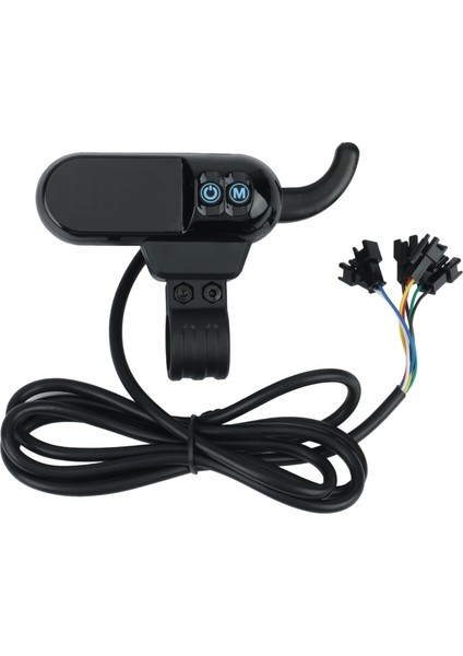 48V Gerilim Elektrikli Scooter Araçlar Utv Çok Fonksiyonlu LCD Ekran Gaz Elektrik Miktarı Hız Göstergesi (Yurt Dışından)