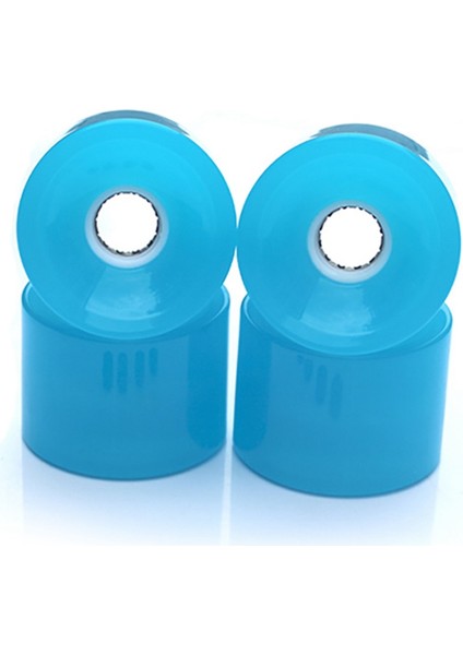 4 Adet 70X51MM Kaykay Tekerlekleri 78A Longboard Tekerlek Sörf Tahtası Pu Flaş Rulman Seti Aksesuarları C (Yurt Dışından)