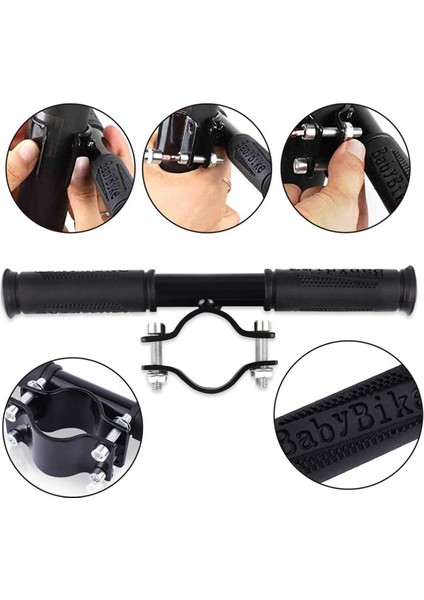 Mobil Scooter Için Scooter Sap Güvenlik Arm Emniyeti, M365 Nineb Ayarlanabilir Braket Siyahı Için Uygun Kaymaz Silikon (Yurt Dışından)