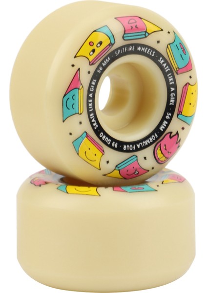 Sokak Fırçalama Tekerleği Dans Tahtası Tekerleği 56MM 99DU Kaykay Tekerleği (Yurt Dışından)