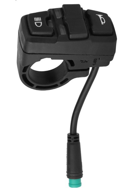 M5 Elektrikli Scooter Aksesuarları Için Su Geçirmez Korna Çıngırak Üç Fonksiyonlu Anahtar (Yurt Dışından)