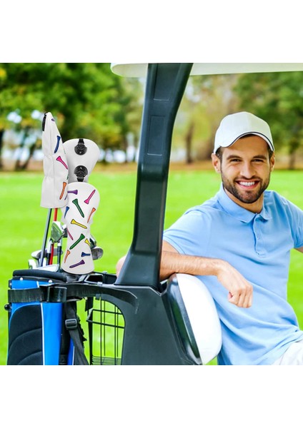 Sürücü, Fairway, Melezler-Golf Sürücüsü Başörtüsü/golf Fairway Ahşap/hibrit Golfçü B Için Tees Desenli Golf Kulübü Kılıfı (Yurt Dışından) fırsatları