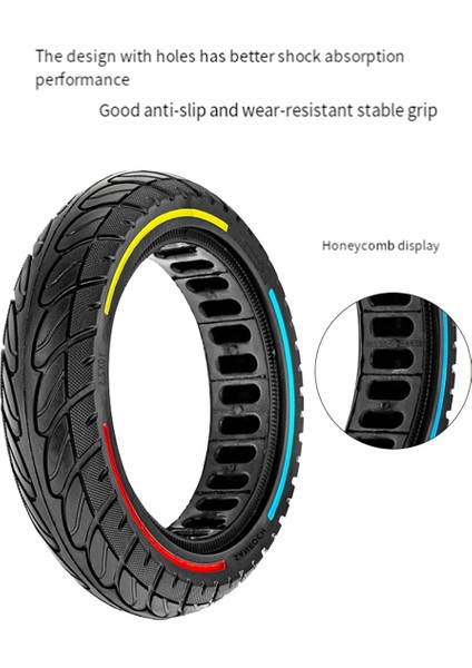 Max G30 Elektrikli Scooter Için 10 Inç Katı Lastik 10X2.5 Kauçuk Tubeless Sönümleme Jant Lastiği (Yurt Dışından) modelleri