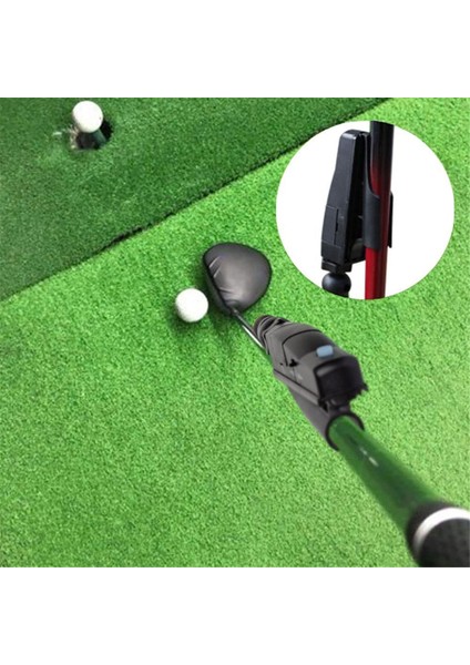 2 Adet Golf Atıcı Işaretçisi Eğitim Yardımcıları Sallanan Düzlem Düzeltici Koymak Için (Yurt Dışından) modelleri