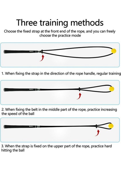 Golf Salıncak Uygulama Halat Ayarlanabilir Eğitmen Yardım Egzersizleri Eğitim Malzemeleri (Yurt Dışından) fırsatları