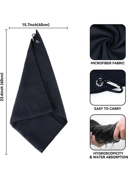 Golf Kulübü Temizleme Fırçası ve Mikrofiber Havlu Seti, Oluk Kalemtıraş ve Su Şişesi (Yurt Dışından) fırsatları