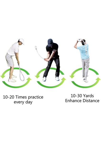 Golf Swing Trainer Uygulama Halat, Golf Uygulama Malzemeleri, Taşınabilir Golf Uygulama Salıncak Eğitmeni D (Yurt Dışından)