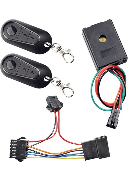 Elektrikli Scooter Aksesuarları Hırsızlığa Karşı Koruma Cihazı 36-72V Evrensel Çok Fonksiyonlu Uzaktan Kumanda Kilidi (Yurt Dışından) fiyatları