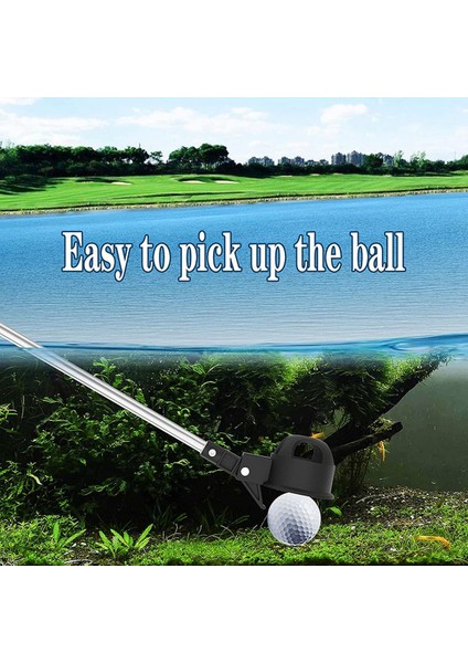 Golf Topu Alıcısı, Atıcı ve Golf Kulübü Temizleme Fırçası Için Golf Topu ile Su Için Teleskopik Golf Topu Alıcısı (Yurt Dışından) fırsatları