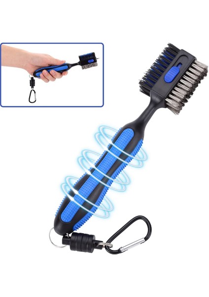 Golf Kulübü Fırça ve Oluk Temizleyici, Kauçuk Plastik El Saplı Ergonomik Tasarım, Golf Temizleyici, Kırmızı (Yurt Dışından) modelleri