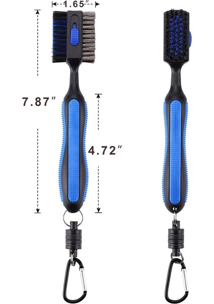 Golf Kulübü Fırça ve Oluk Temizleyici, Kauçuk Plastik El Saplı Ergonomik Tasarım, Golf Temizleyici, Kırmızı (Yurt Dışından) fırsatları