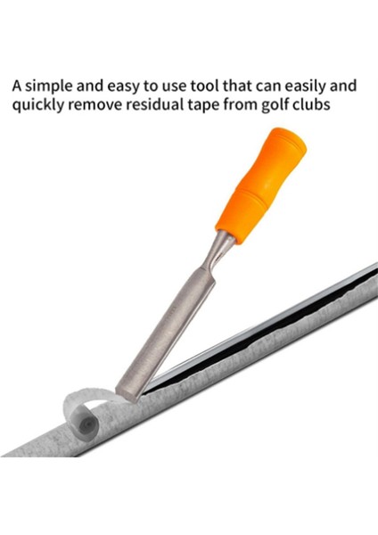 Golf Kulübü Kavrama Bandı Sökme Aracı - Sap Aksesuarları Için Yapıştırıcının Kolay Çıkarılması (Yurt Dışından) indirimleri