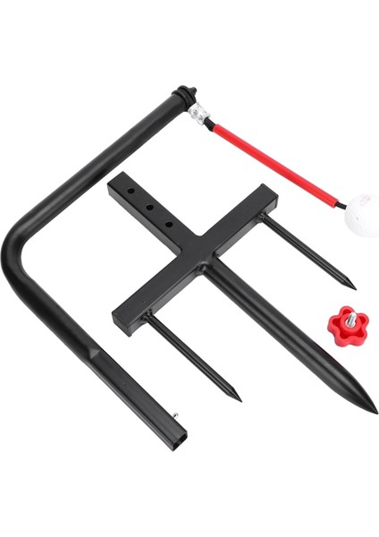 Golf Swing Trainer Yardımı Alıştırma ve Vuruş Eğitimi - Aksesuarlar Pure Path Black (Yurt Dışından)