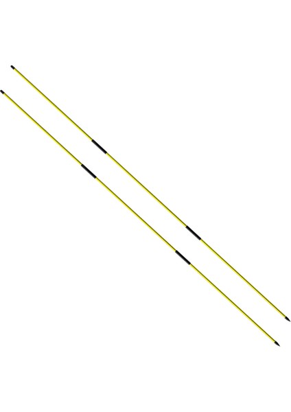 Golf Hizalama Çubukları Eğitim Yardımı 2 Paket, 3 Bölümlü 48 Inç Golf Salıncak Eğitmenleri Katlanabilir Uygulama Çubukları Çubukları (Yurt Dışından)